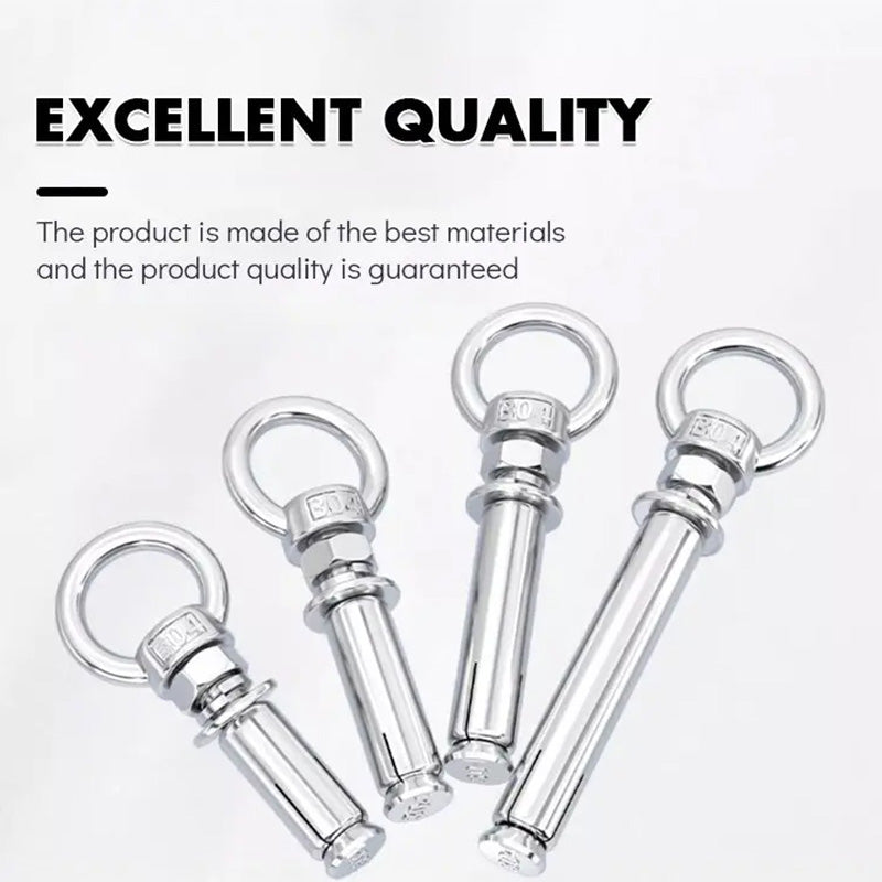 📢📢50% OFF !! ⏰6PCS/Pack 304 Stainless Steel Lifting Ring Expansion Screw