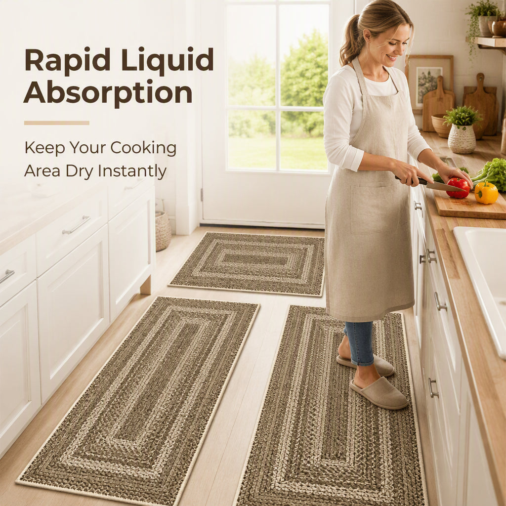 📢📢50% OFF !! ⏰Elegant Woven Runner Rug