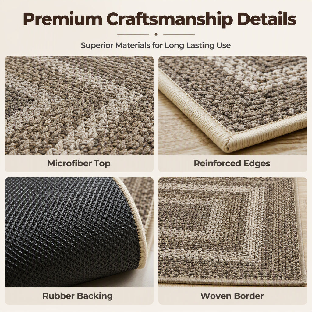 📢📢50% OFF !! ⏰Elegant Woven Runner Rug