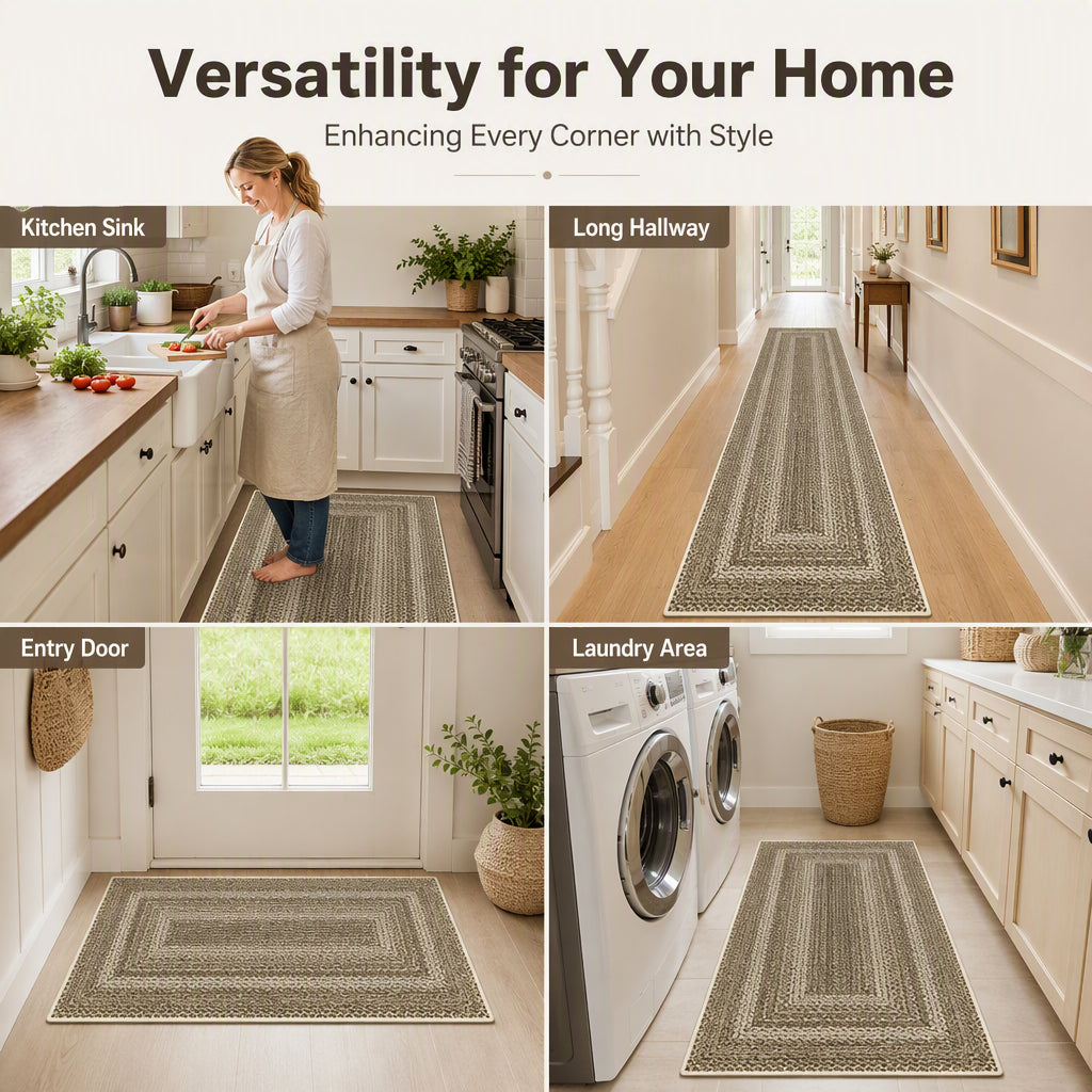 📢📢50% OFF !! ⏰Elegant Woven Runner Rug