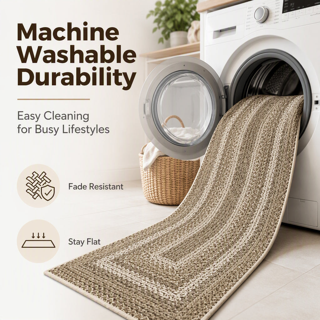 📢📢50% OFF !! ⏰Elegant Woven Runner Rug
