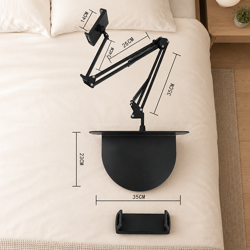 📢📢50% OFF !! ⏰Magnetic Bedside Tablet Stand with Hidden Mattress Base