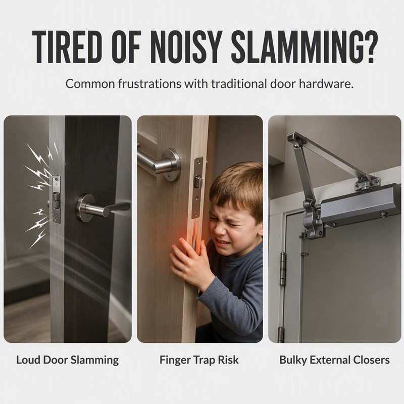 📢📢40% OFF !! ⏰Hydraulic Interlocking Door Hinges