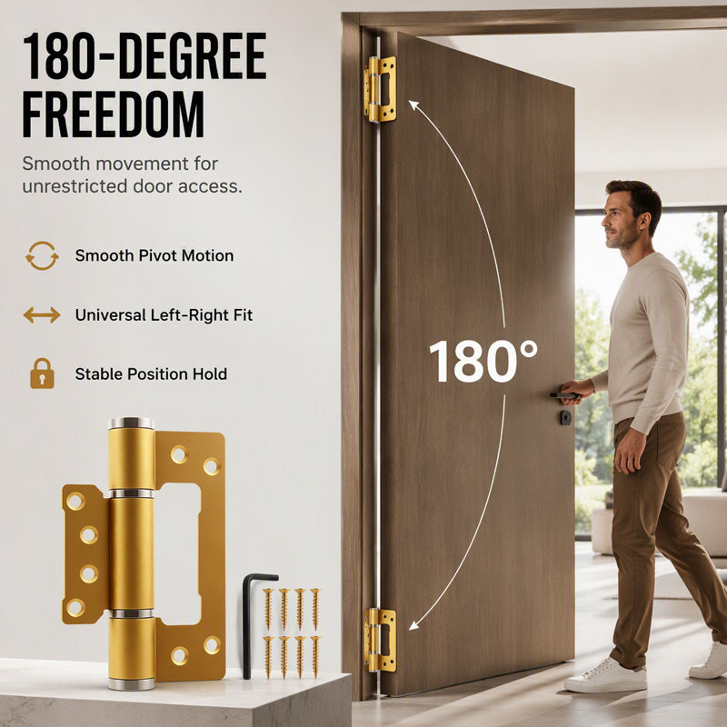 📢📢40% OFF !! ⏰Hydraulic Interlocking Door Hinges