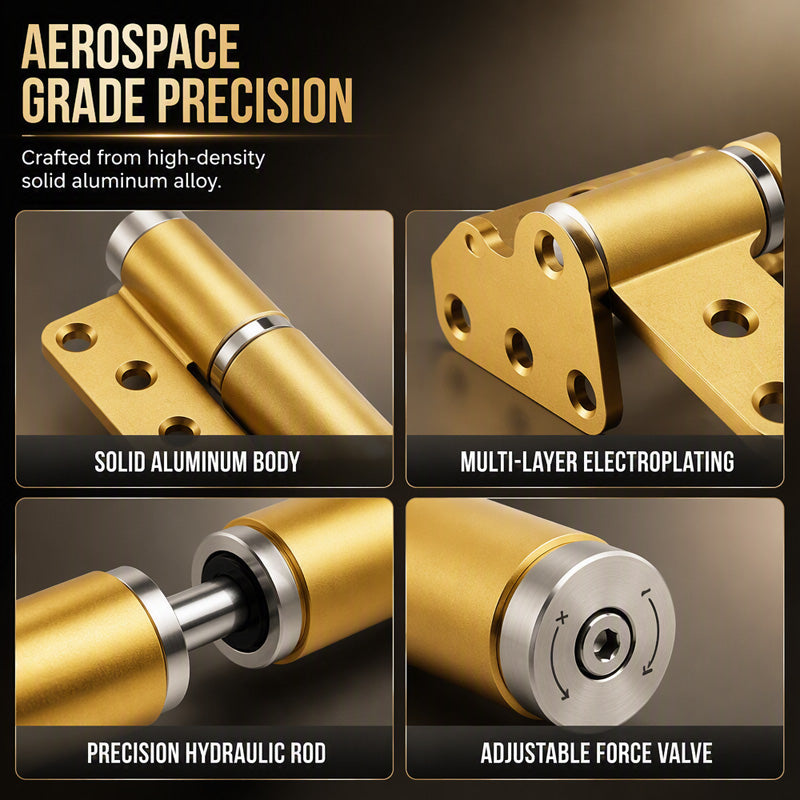 📢📢40% OFF !! ⏰Hydraulic Interlocking Door Hinges