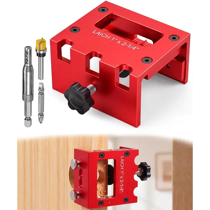 📢📢40% OFF !! ⏰Door Latch Mortising Tool Kit for Wood Doors