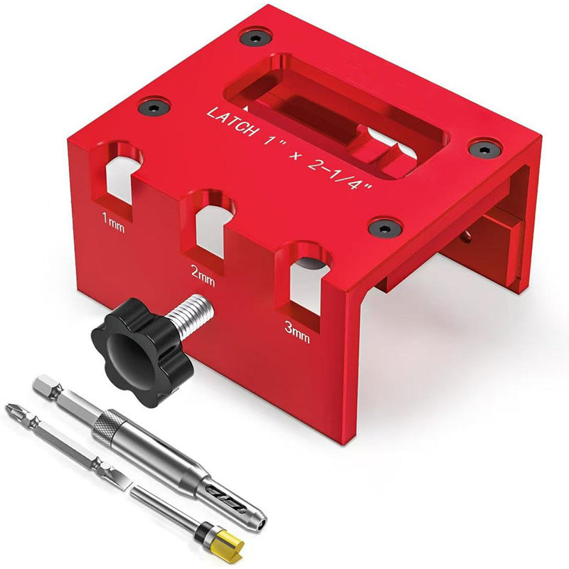 📢📢40% OFF !! ⏰Door Latch Mortising Tool Kit for Wood Doors