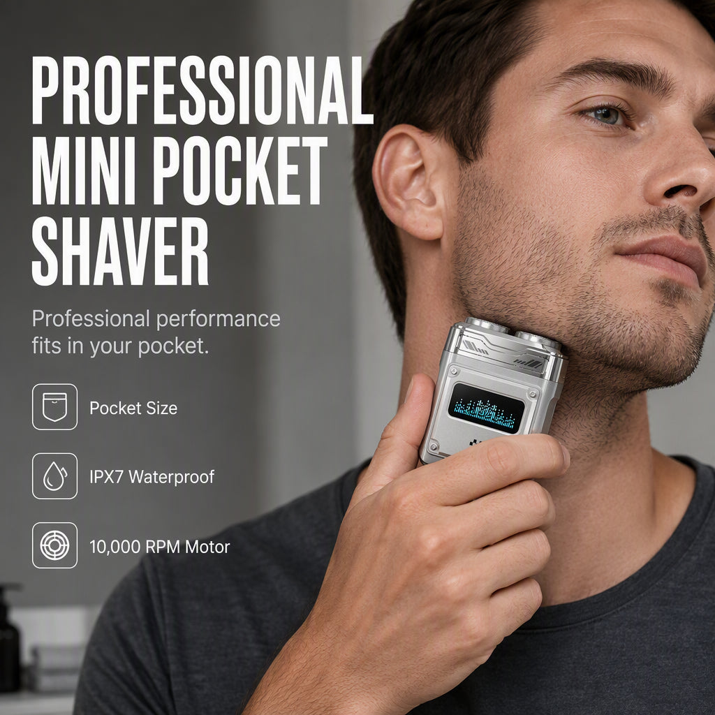 📢📢50% OFF !! ⏰Men's Portable Electric Shaver