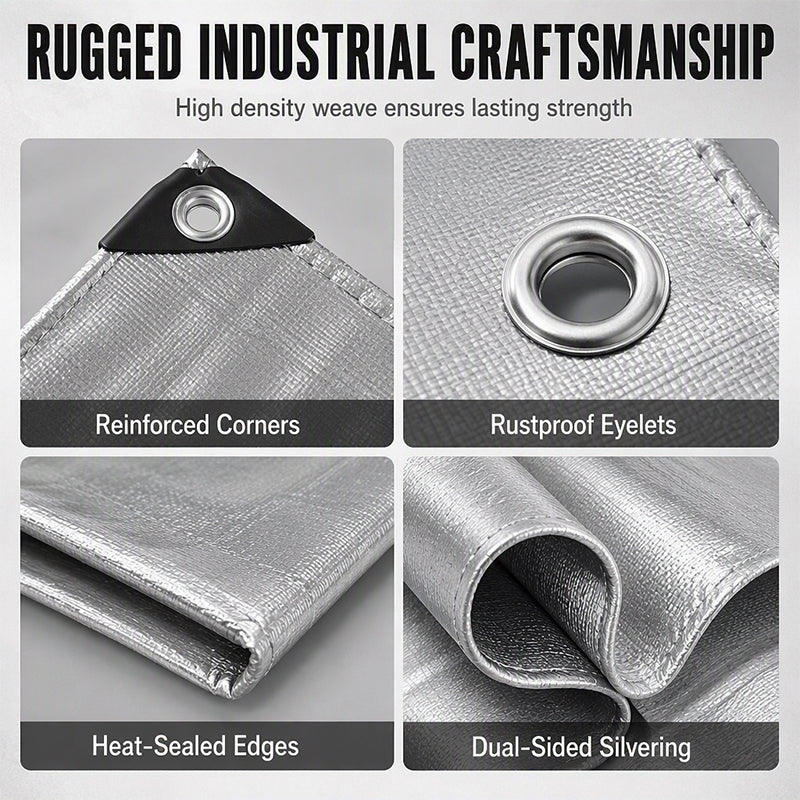 📢📢50% OFF !! ⏰Heavy Duty Thickened Waterproof Tarp 