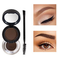 📢📢Hot Sale: Buy 1 Get 1 Free！！⏰2-in-1 Highly Pigmented Eyebrow Powder & Cream