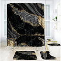 📢📢50% OFF !! ⏰Elegant Marble Pattern Bathroom Shower Curtain