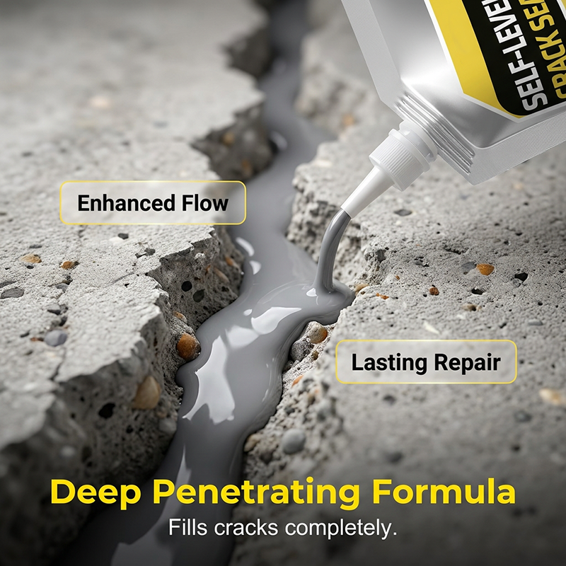 📢📢50% OFF !! ⏰Self-Leveling Concrete Crack Sealant