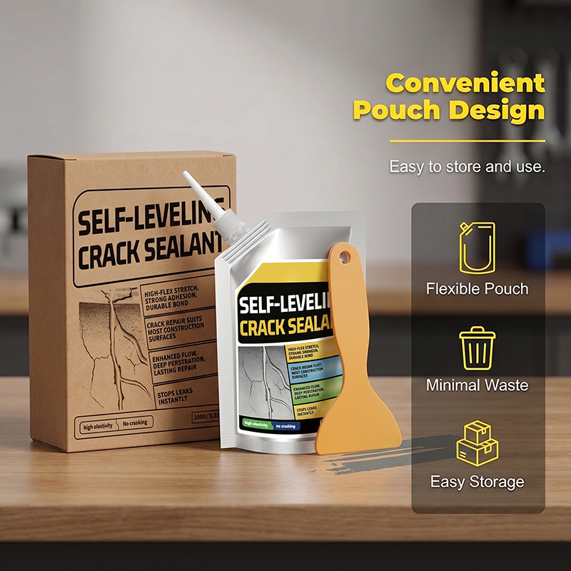 📢📢50% OFF !! ⏰Self-Leveling Concrete Crack Sealant