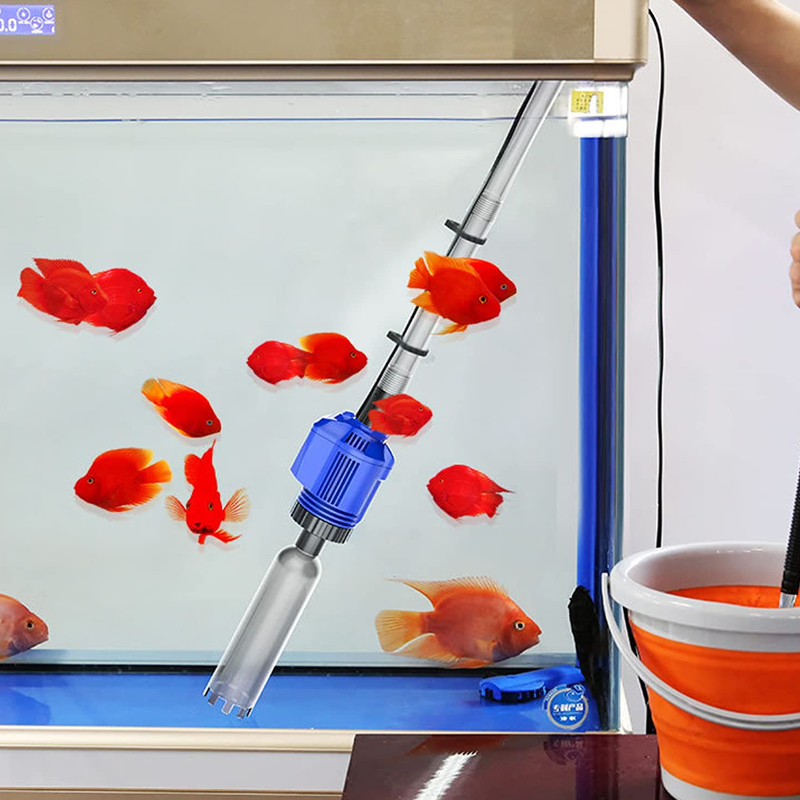 📢📢50% OFF !! ⏰Electric Suction Aquarium Water Changer Filter Cleaner