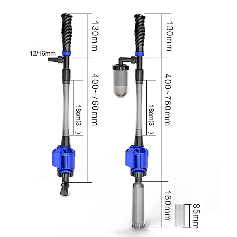 📢📢50% OFF !! ⏰Electric Suction Aquarium Water Changer Filter Cleaner