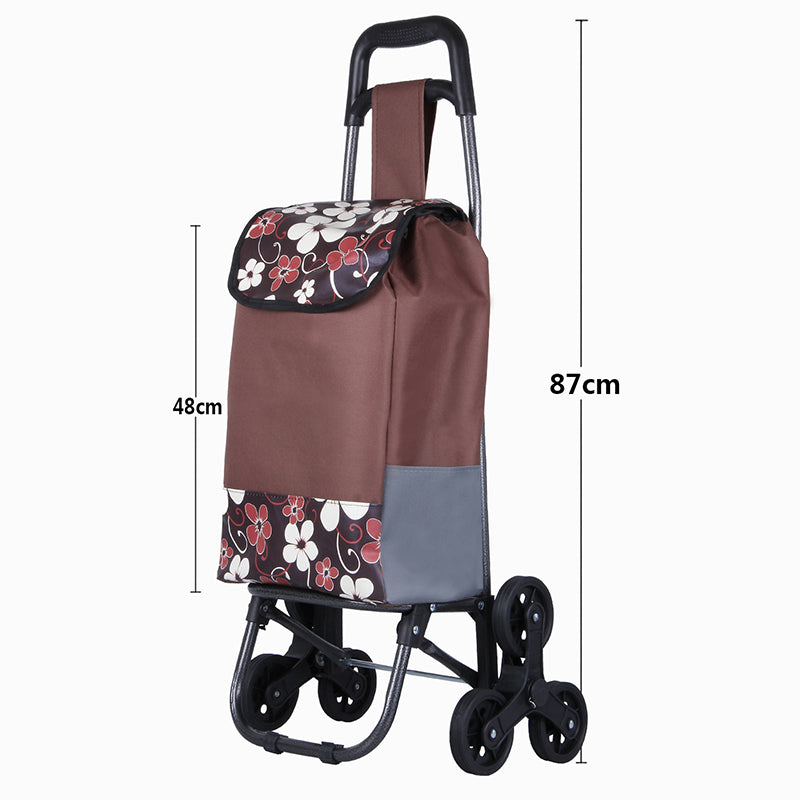📢📢50% OFF !! ⏰Large Capacity Portable Folding Stair Climbable Cart