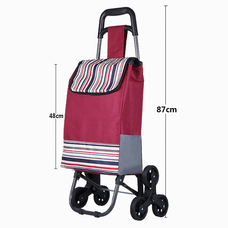 📢📢50% OFF !! ⏰Large Capacity Portable Folding Stair Climbable Cart