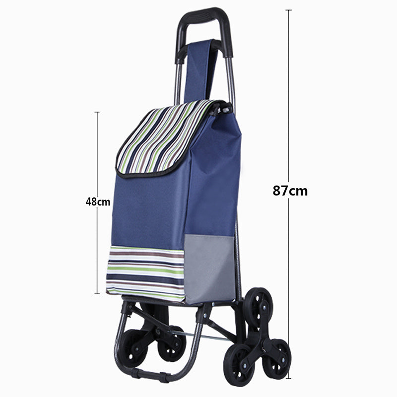 📢📢50% OFF !! ⏰Large Capacity Portable Folding Stair Climbable Cart