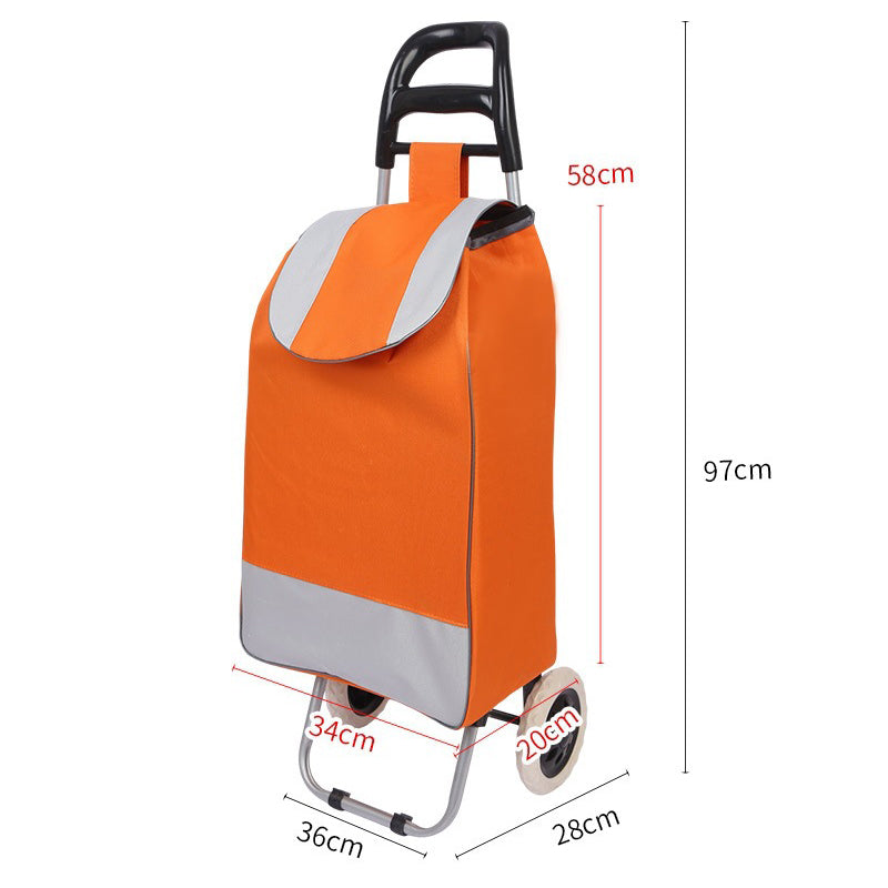 📢📢50% OFF !! ⏰Large Capacity Portable Folding Stair Climbable Cart