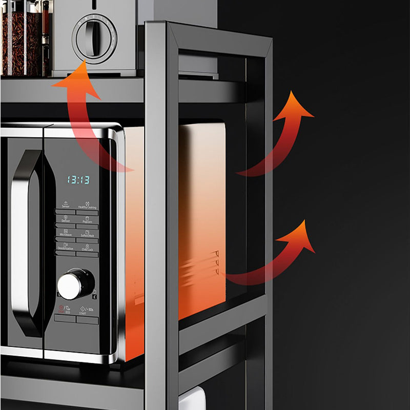 📢📢50% OFF !! ⏰Expandable Microwave Oven Rack with Hooks