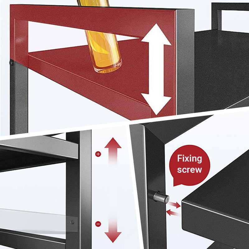 📢📢50% OFF !! ⏰Expandable Microwave Oven Rack with Hooks