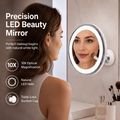📢📢50% OFF !! ⏰10x Magnifying Makeup Mirror with LED Light and Suction Cup