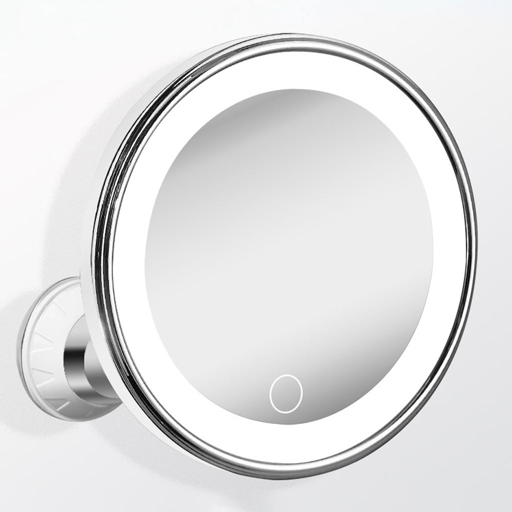 📢📢50% OFF !! ⏰10x Magnifying Makeup Mirror with LED Light and Suction Cup