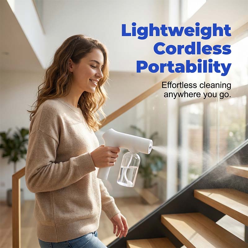 📢📢50% OFF !! ⏰Cordless Nano Atomizer Spray Gun
