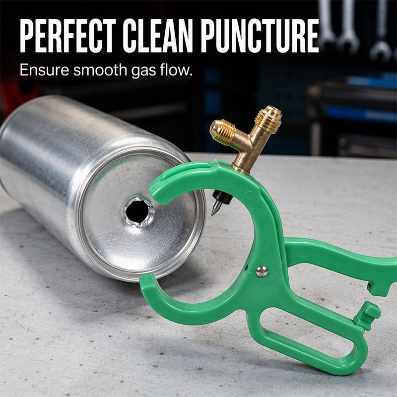 📢📢50% OFF !! ⏰Scissor Type Refrigerant Can Tap Opener Valve