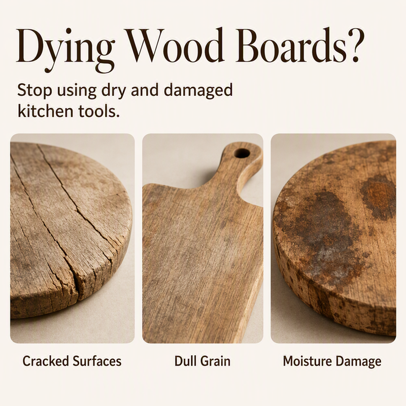 📢📢50% OFF !! ⏰Wooden Baking Tool Care Oil