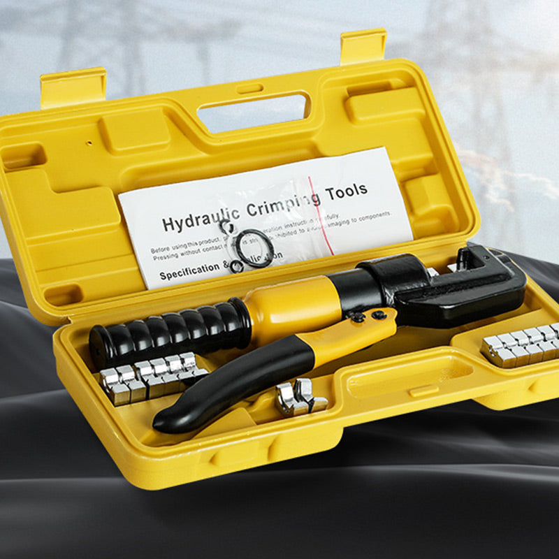 📢📢40% OFF !! ⏰Hand-Operated Hydraulic Crimping Tool for Cable Lugs