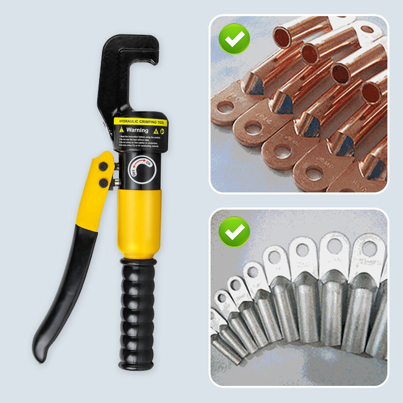 📢📢40% OFF !! ⏰Hand-Operated Hydraulic Crimping Tool for Cable Lugs