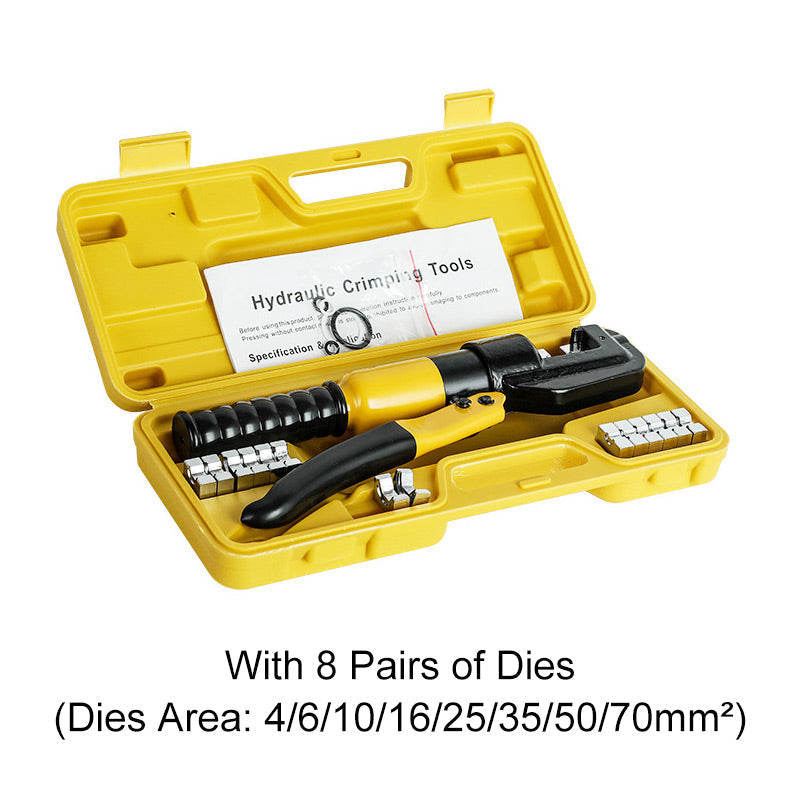 📢📢40% OFF !! ⏰Hand-Operated Hydraulic Crimping Tool for Cable Lugs