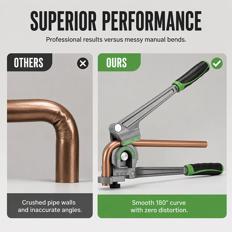 📢📢40% OFF !! ⏰3-in-1 Manual Tubing Bender