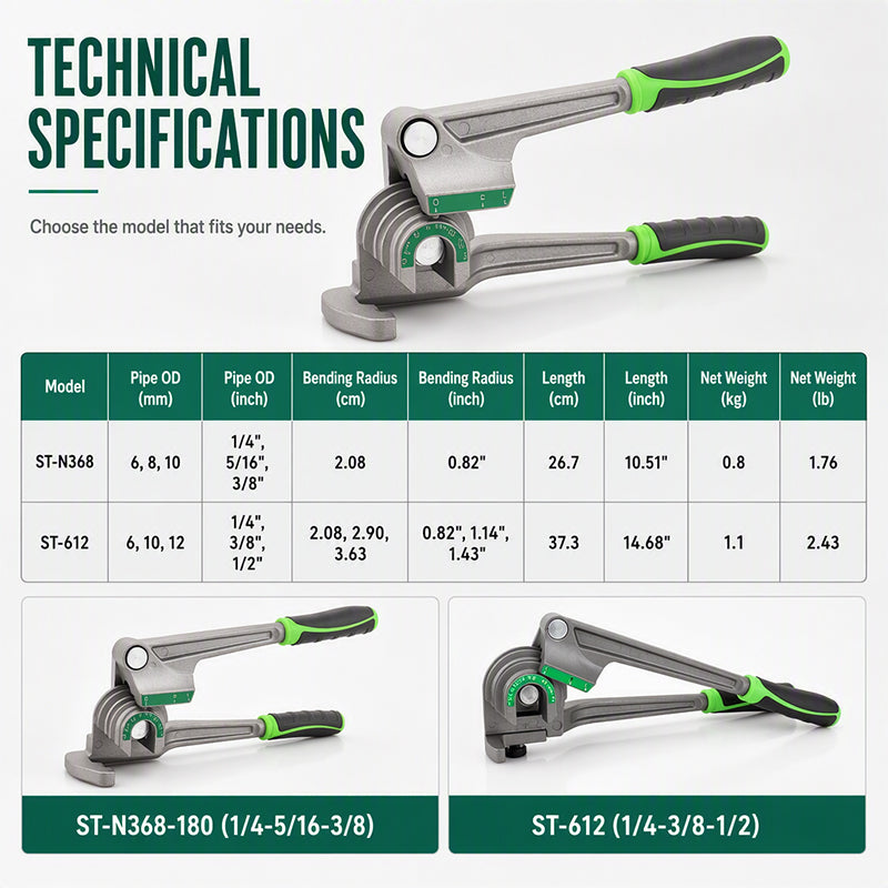 📢📢40% OFF !! ⏰3-in-1 Manual Tubing Bender