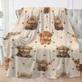 📢📢50% OFF !! ⏰Ultra-Soft Printed Flannel Throw Blanket