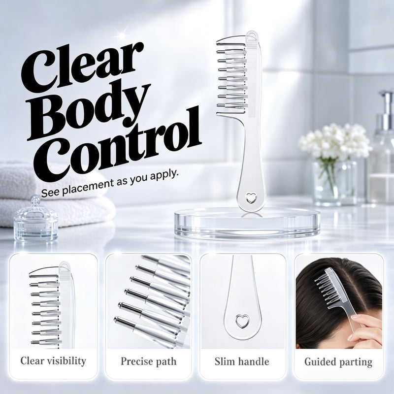 📢📢BUY 1 GET 1 FREE！！⏰Scalp Applicator Comb Tool for Hair