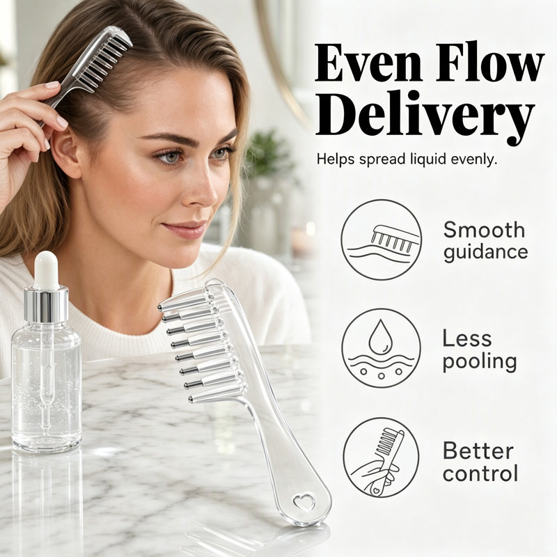 📢📢BUY 1 GET 1 FREE！！⏰Scalp Applicator Comb Tool for Hair