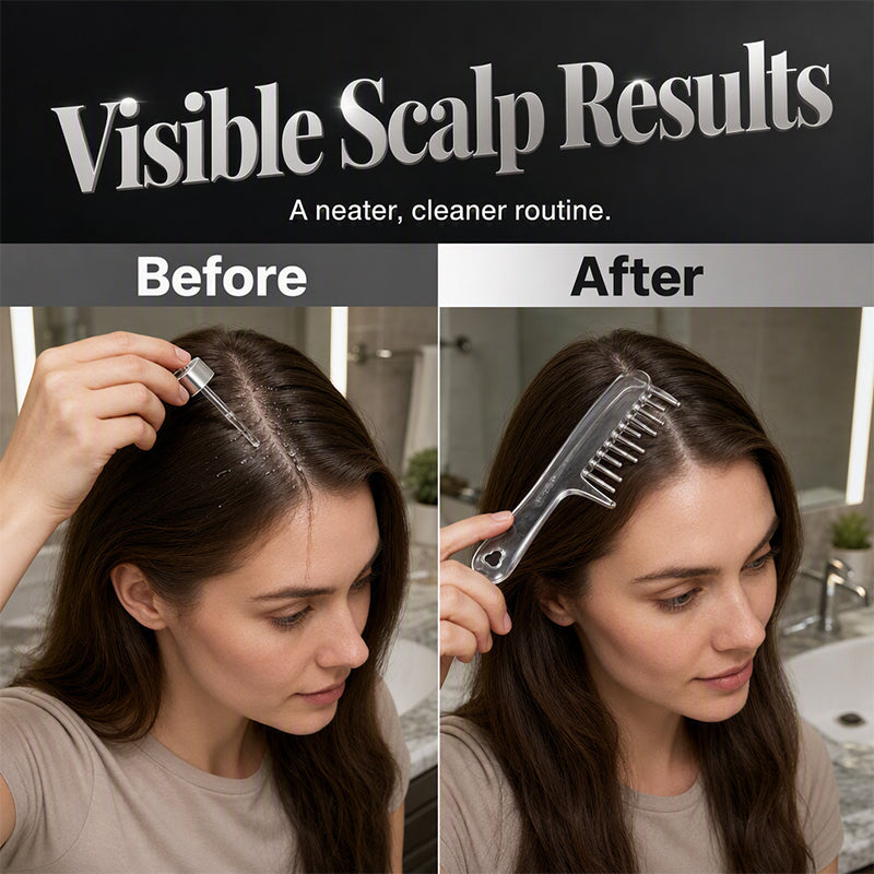 📢📢BUY 1 GET 1 FREE！！⏰Scalp Applicator Comb Tool for Hair