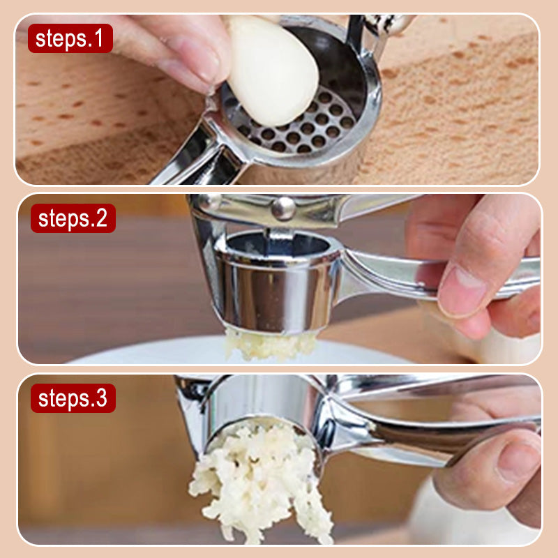 📢📢50% OFF !! ⏰Garlic Press Masher