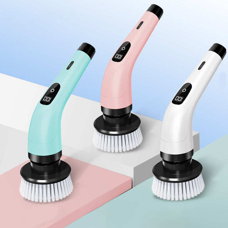 📢📢50% OFF !! ⏰8-in-1 Electric Cleaning Brush Set for Home Use