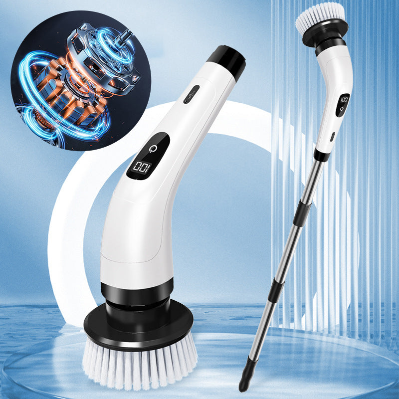 📢📢50% OFF !! ⏰8-in-1 Electric Cleaning Brush Set for Home Use
