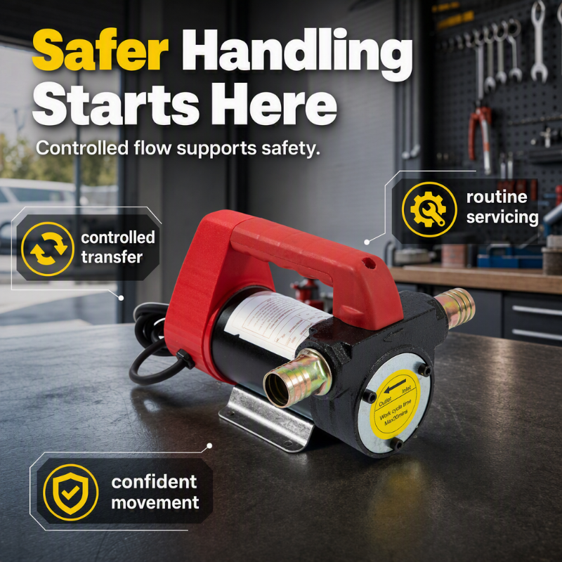 📢📢40% OFF !! ⏰Portable Diesel Transfer Pump