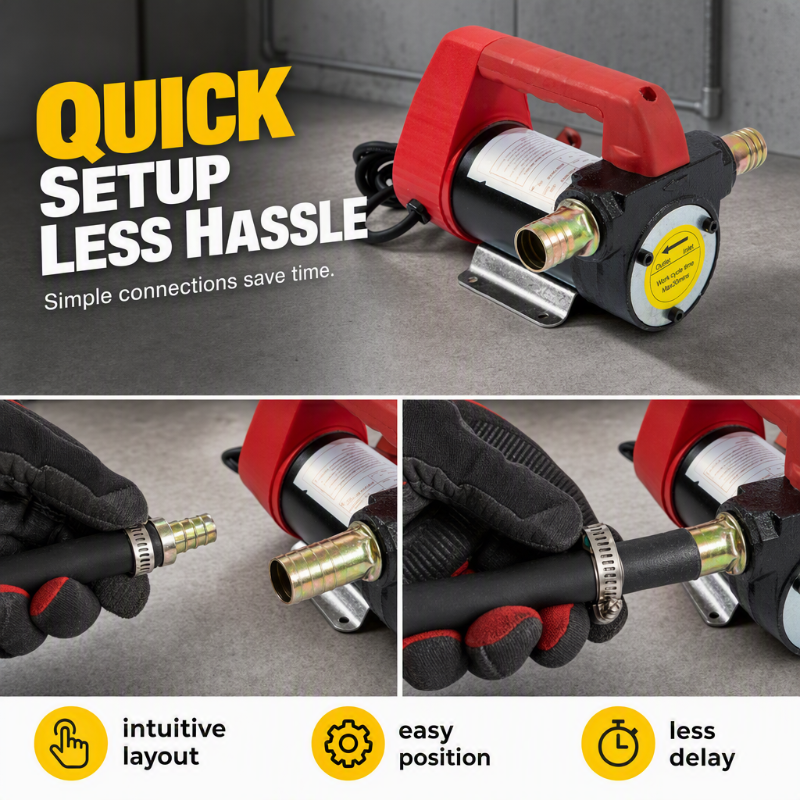 📢📢40% OFF !! ⏰Portable Diesel Transfer Pump