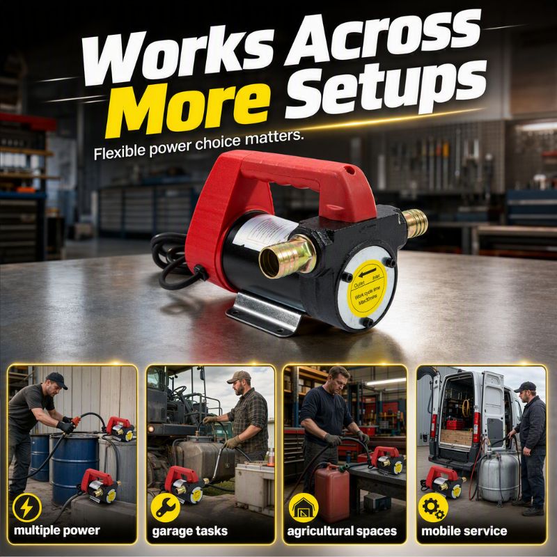 📢📢40% OFF !! ⏰Portable Diesel Transfer Pump