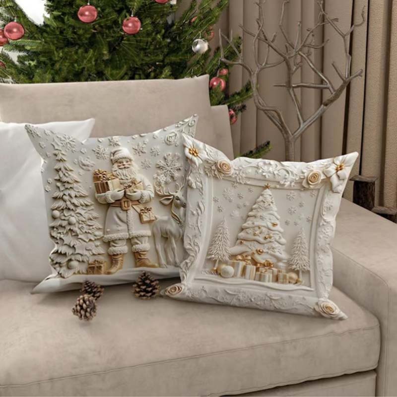 📢📢50% OFF !! ⏰Elegant Christmas Decorative Pillow Covers