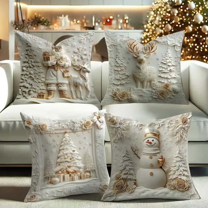 📢📢50% OFF !! ⏰Elegant Christmas Decorative Pillow Covers