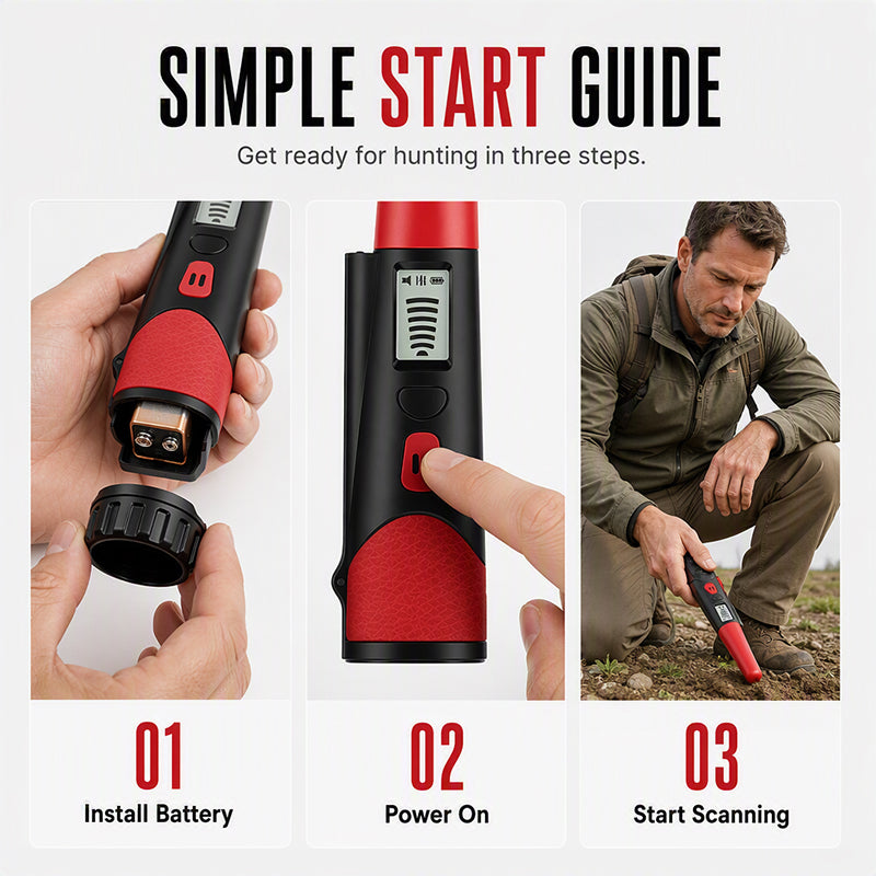 📢📢40% OFF !! ⏰Handheld Metal Detector Pinpointer