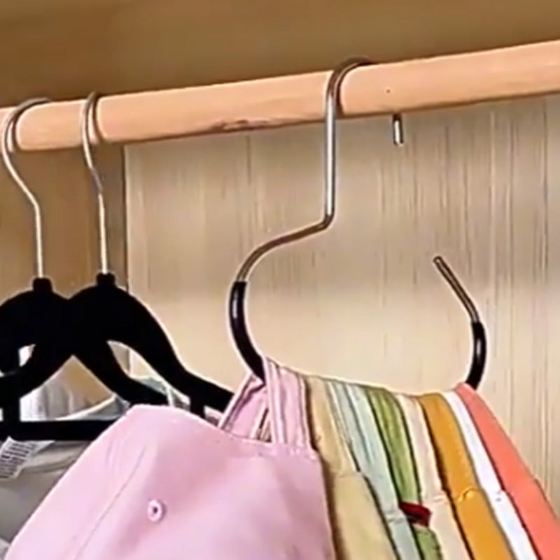 📢📢50% OFF !! ⏰Multifunctional Non Slip Hat Hanger for Closet Storage