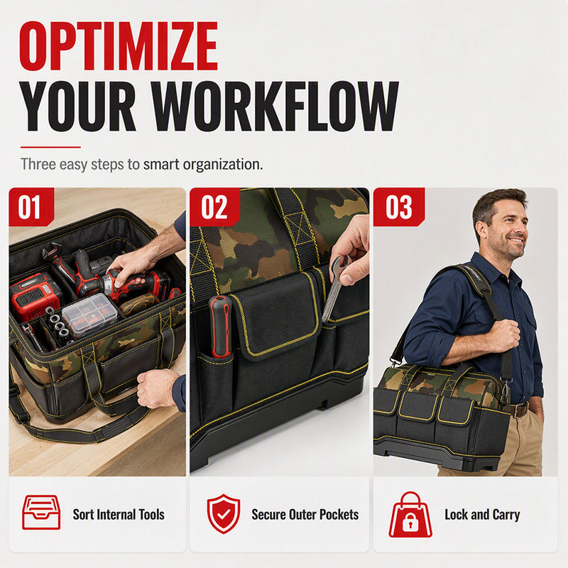 📢📢40% OFF !! ⏰Heavy Duty Waterproof Tool Organizer